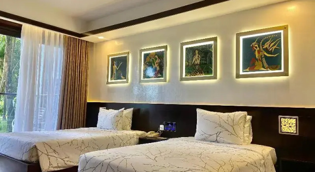 Двухместный номер Deluxe с балконом и с видом на сад Carmelina Beach Resort