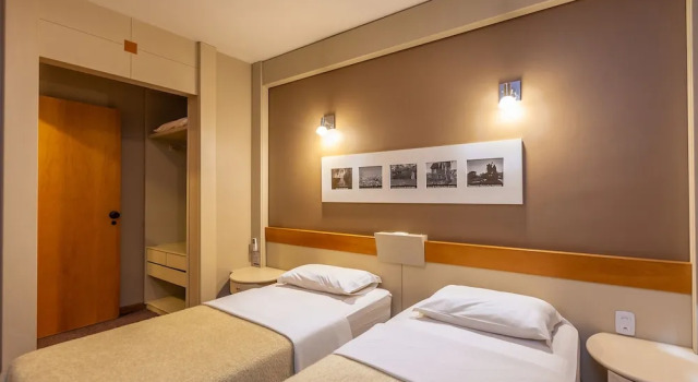 Двухместный номер Deluxe Tri Hotel & Flat Caxias