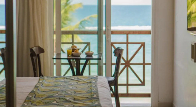 Трёхместный номер Standard с видом на море Hotel Ponta Verde Praia do Francês
