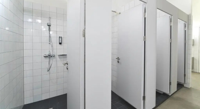 Кровать в общем номере Silo Design & Boutique Hostel Basel