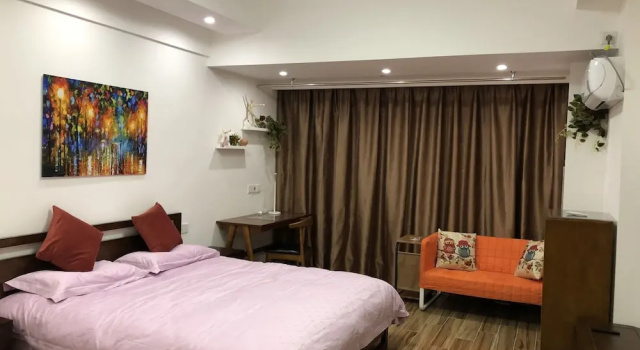 Двухместный номер Deluxe nanjing weibao home apartment
