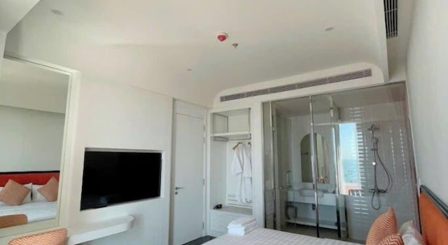 Апартаменты Luxury с 2 комнатами с балконом и с видом на море Azure Premium Apartments