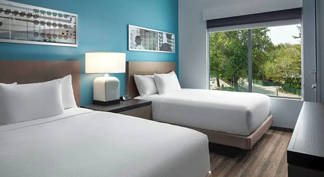 Четырёхместный люкс c 1 комнатой Hyatt House San Jose/Cupertino