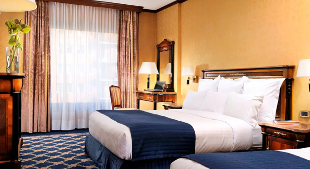 Двухместный номер Deluxe Milan Marriott Hotel