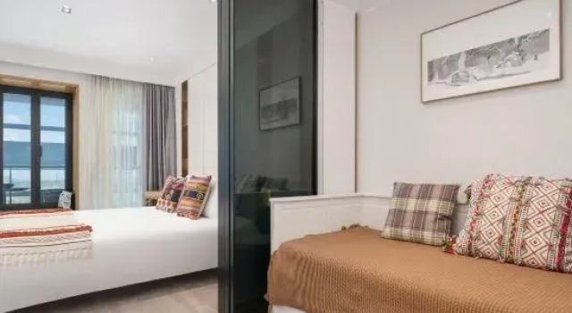 Люкс c 1 комнатой с балконом Floral Hotel · Zhuli Yunshe hotel