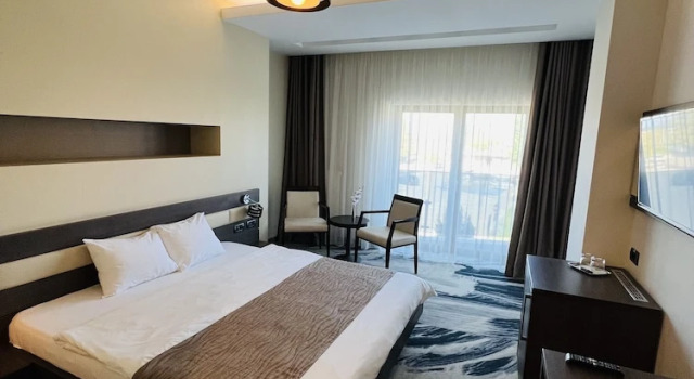 Двухместный номер Economy c 1 комнатой с балконом и с видом на озеро Hotel Scapino