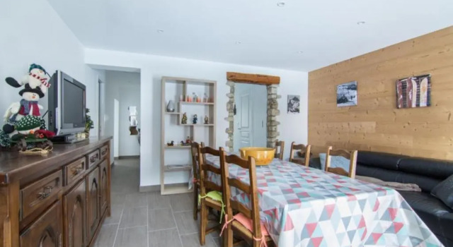 Appartement de 2 chambres avec jardin clos et wifi a Valloire a 3 km des pistes