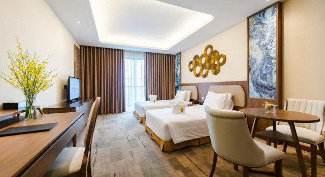 Двухместная студия с видом на море Muong Thanh Luxury Ha Long Centre II