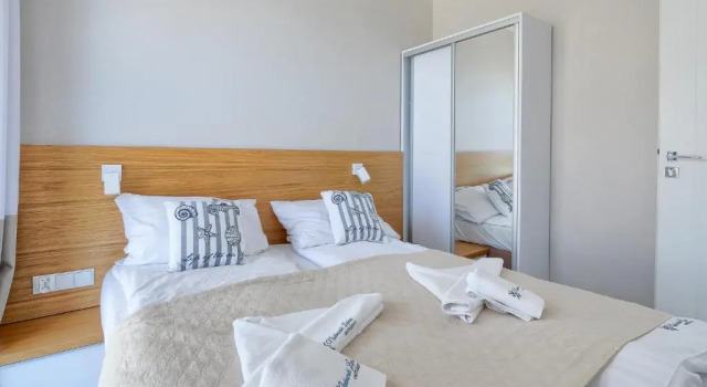 Апартаменты с 2 комнатами с видом на море Apartament z widokiem na morze - Nadmorski Luksus Apartamenty