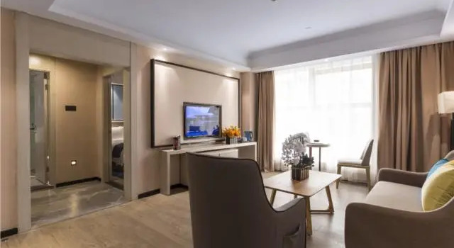 Люкс Echarm Hotel Guangzhou Sanyuanli Avenue Baiyun Park Metro Station