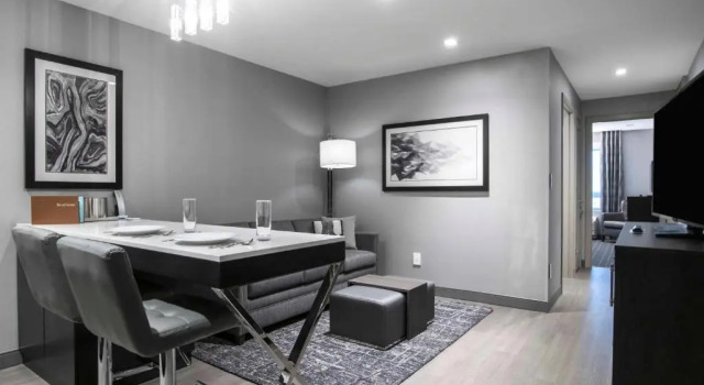 Одноместный люкс c 1 комнатой Homewood Suites By Hilton Boston Logan Airport Chelsea