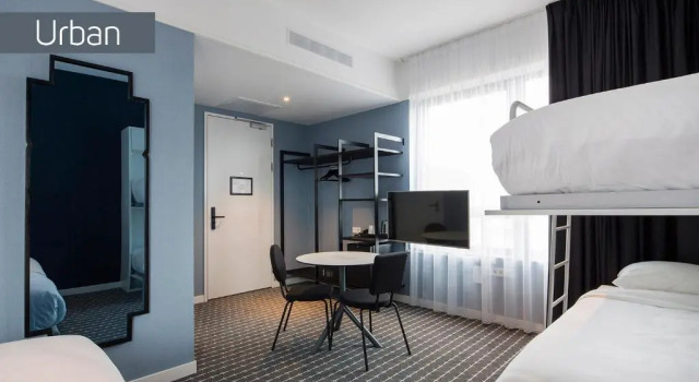 Четырёхместный номер Urban Corendon Urban Amsterdam Schiphol Airport Hotel