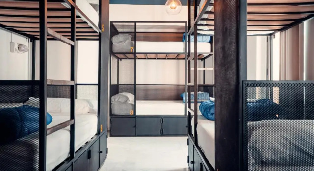 Кровать в общем номере (женский номер) JOY Setas Coworking