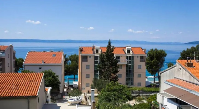 Студия Apartments Ankica, beach located, sea view, free parking