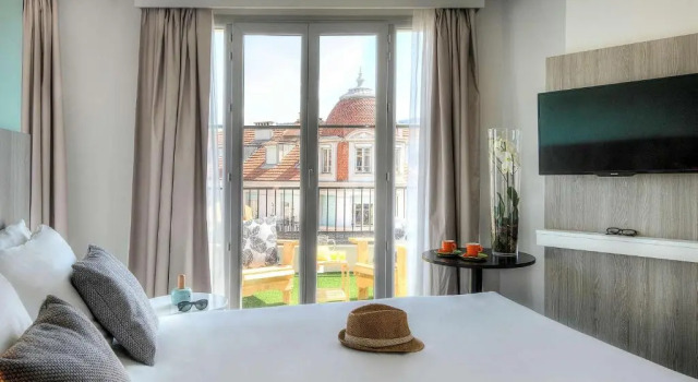 Двухместный номер с террасой с видом на город Ibis Styles Nice Centre Gare