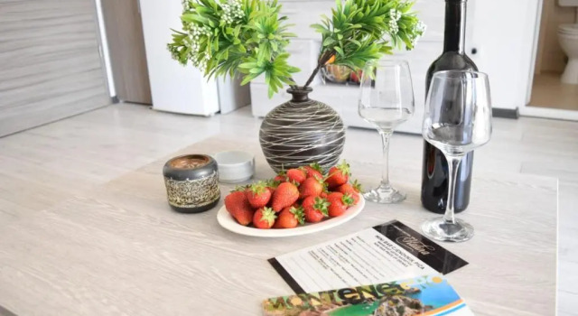 Студия с балконом Vila Kalina Apartments