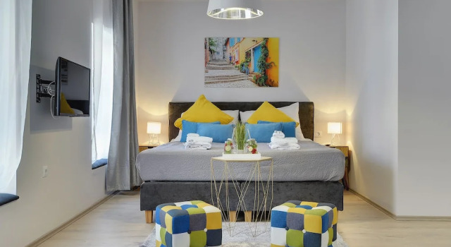 Люкс D&A Amphitheatre Apartments with free parking