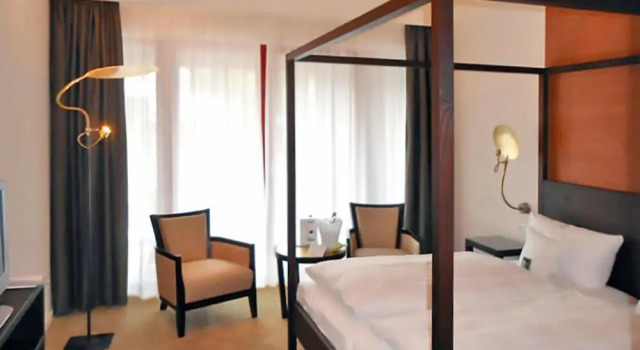 Двухместный номер Standard Strandhotel Heringsdorf mit Soleaußenpool 30 Grad
