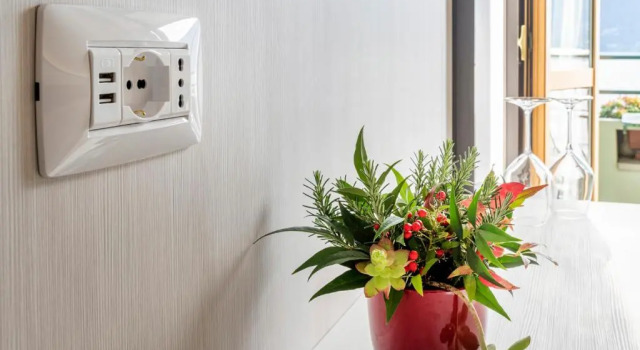Семейный номер Standard с видом на озеро Hotel Argegno