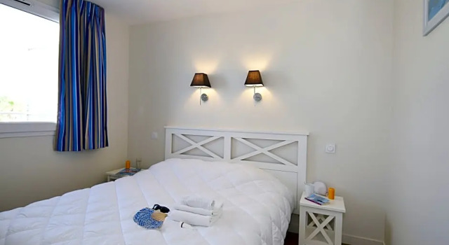 Апартаменты с 2 комнатами с видом на море Résidence Odalys Les Dunes du Soleil