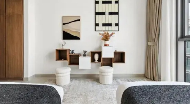 Люкс 2BR + Maid | Water Views | Apartment near Downtown