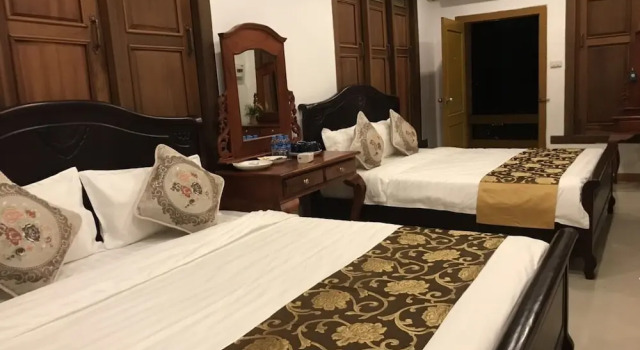 Четырёхместный семейный номер Standard c 1 комнатой Vang Vieng Romantic Resort