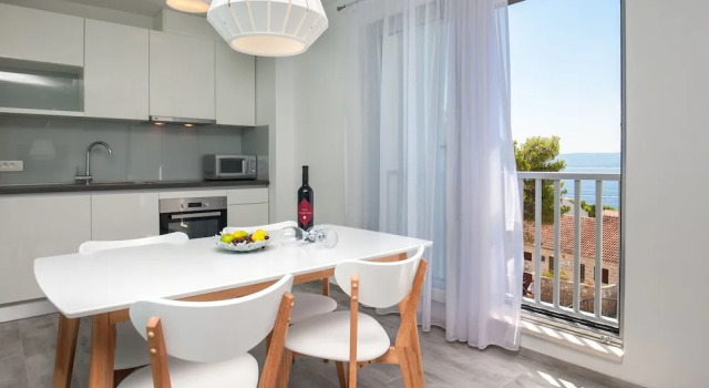 Апартаменты с видом на море Apartments Dva Galeba