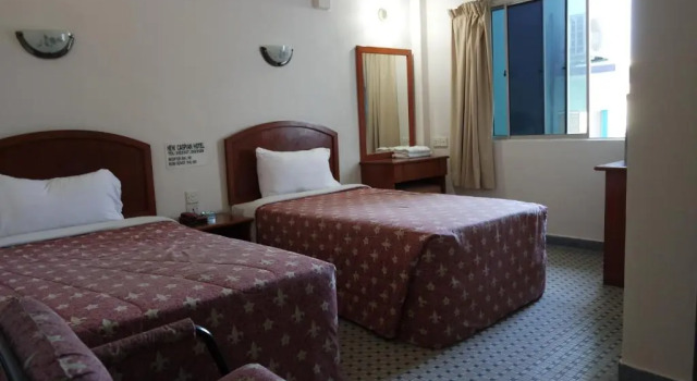 Standardowy dwuosobowy pokój New Caspian Hotel
