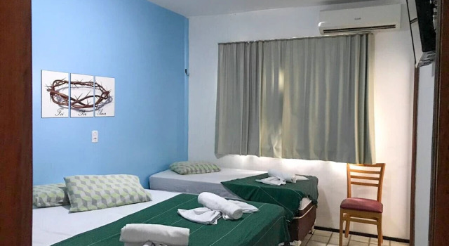 Четырёхместный номер Standard Por do Sol Pousada Praia