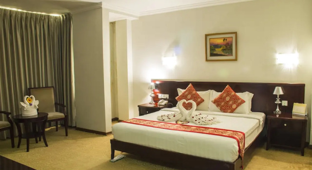 Двухместный люкс Green Leaf Hotel