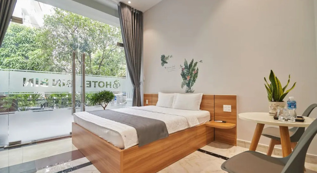Двухместный номер Deluxe Bin Bin Hotel 2 - Near Him Lam D7