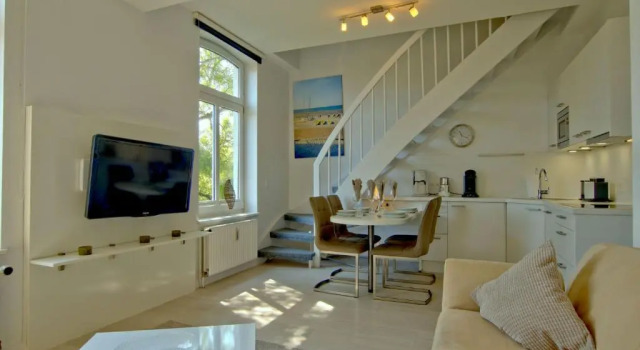 Апартаменты Residenz am Rosengarten 3 - Familienfreundliche, moderne Maisonettenwohnung