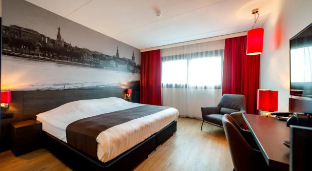 Habitación doble De lujo Bastion Hotel Groningen