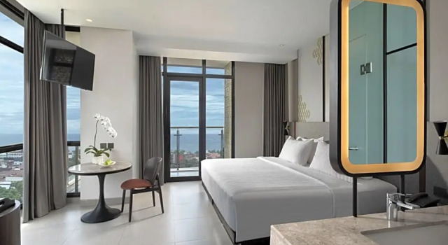 Номер Standard с видом на океан Hotel Santika Premiere Padang