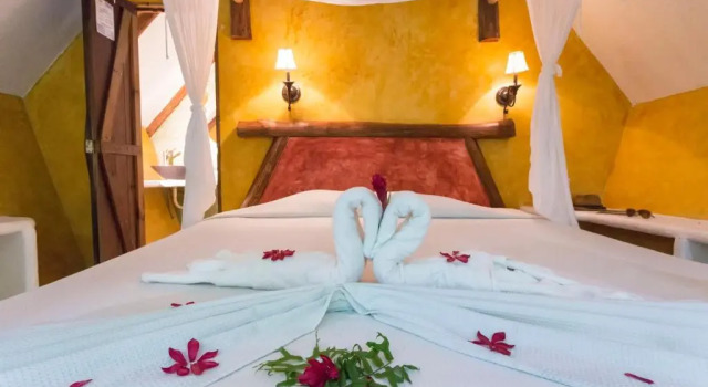 Номер Deluxe Hotel Hacienda Tijax Jungle Logde