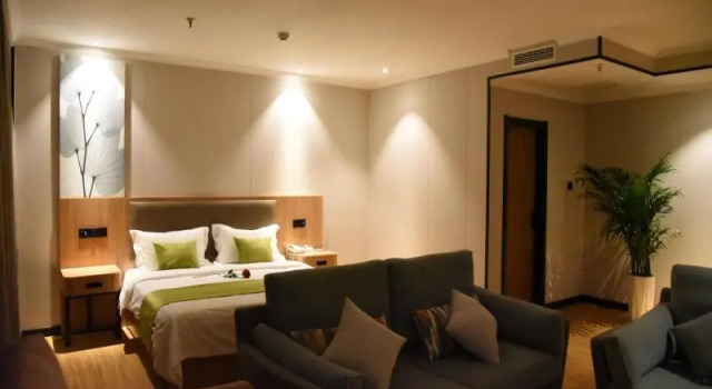 Номер Standard GreenTree Inn Shandong Jining Jinxiang Jinmanke Avenue Express Hotel