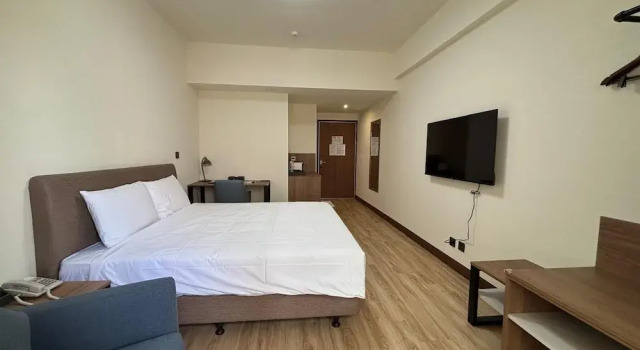 Двухместный номер Deluxe с балконом Water Woods Inn