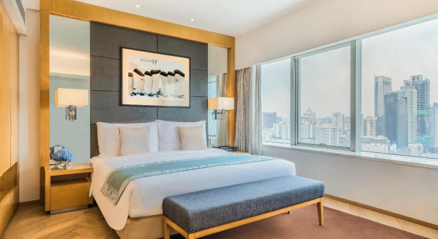 Dyrektorski pokój 1 sypialnia Somerset Riverview Chengdu