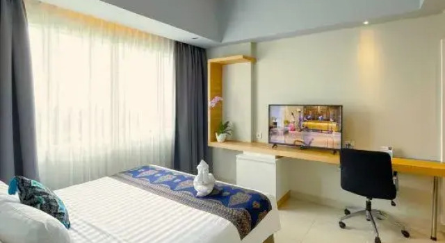 Suite con vista a la piscina BATIQA Hotel & Apartments Karawang