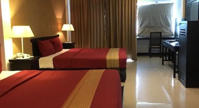 Двухместный номер Deluxe с балконом Siam Piman Hotel