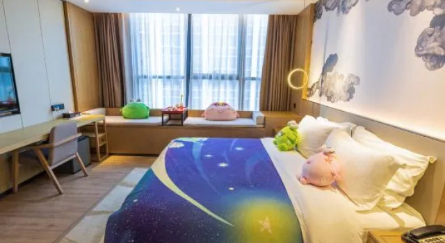 Семейный люкс Hotel Shang Jin Li (Hanli culture-themed hotel in Yongcheng)