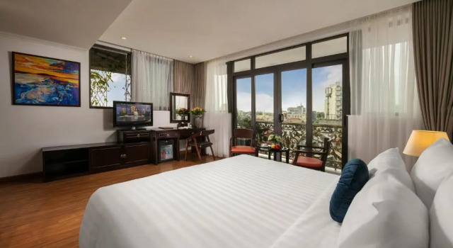 Семейный номер Standard с балконом Hotel De La Seine