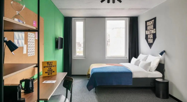 Двухместный номер Deluxe The Social Hub Delft