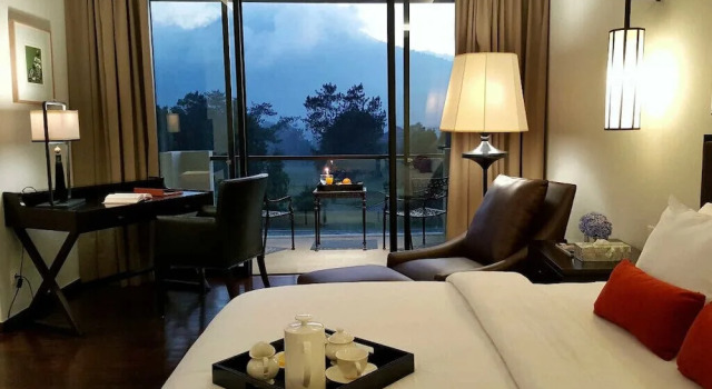 Двухместный номер Deluxe с видом на поле для гольфа Handara Golf & Resort Bali
