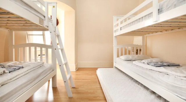 Четырёхместный номер Standard NX London Hostel