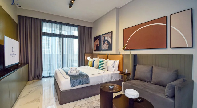 Студия Standard с балконом Brand New Studio in Business Bay - MAG