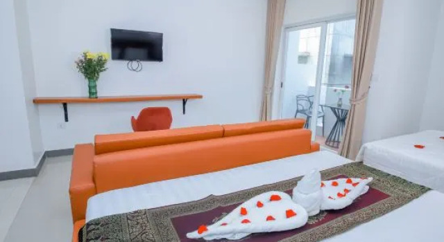 Семейный номер Standard с балконом Bliss & Beats Hostel