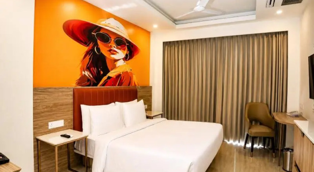 Одноместный номер Superior с балконом Alivaa Hotel Gurugram Sohna Road City Center
