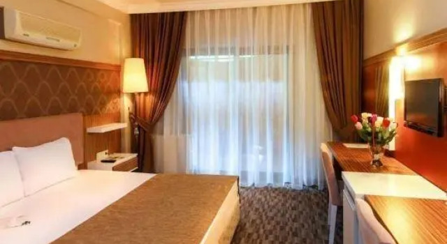 Standardowy pokój z widokiem na góry Spilos Hotel