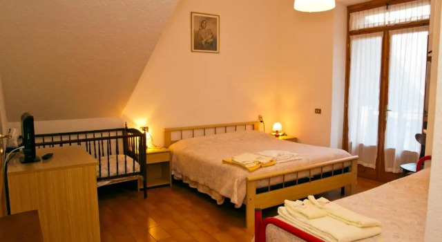 Трёхместный номер Standard Albergo Legazzuolo Montecampione